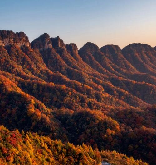 四川巴中光雾山红叶最佳观赏期