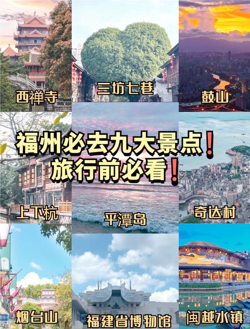 福州景区排名前十都有哪些景点?