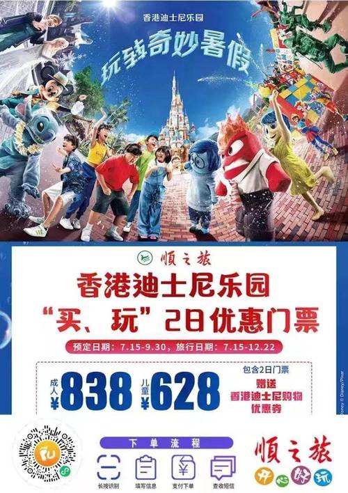 香港迪斯尼门票和海洋公园门票