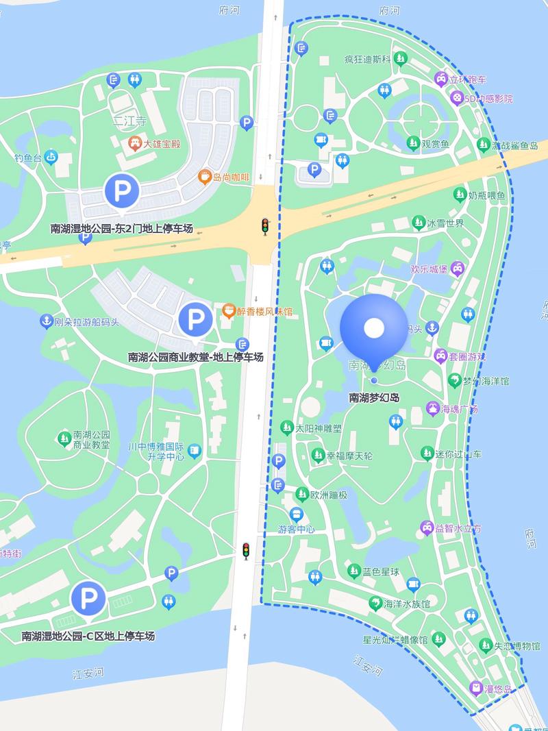 南湖梦幻岛一日游路线该怎么规划?