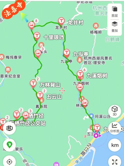 九溪十八涧一日游攻略