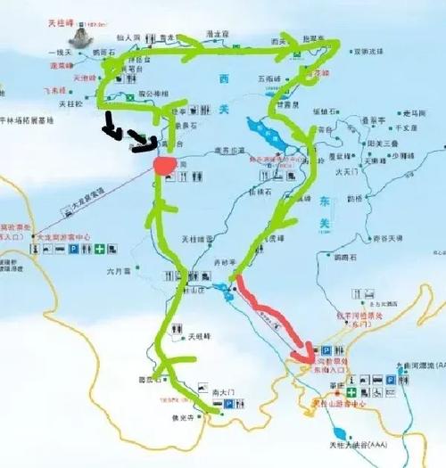 天柱山风景区自驾游攻略
