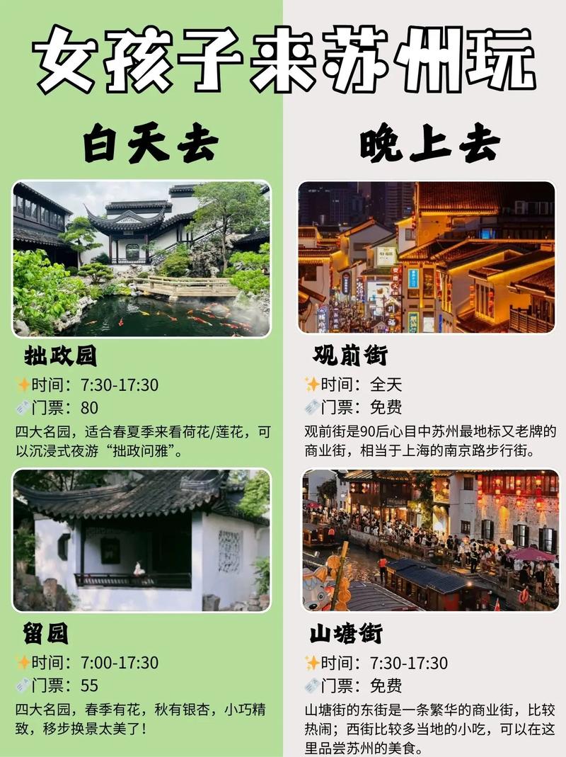 求苏州二日游旅游攻略