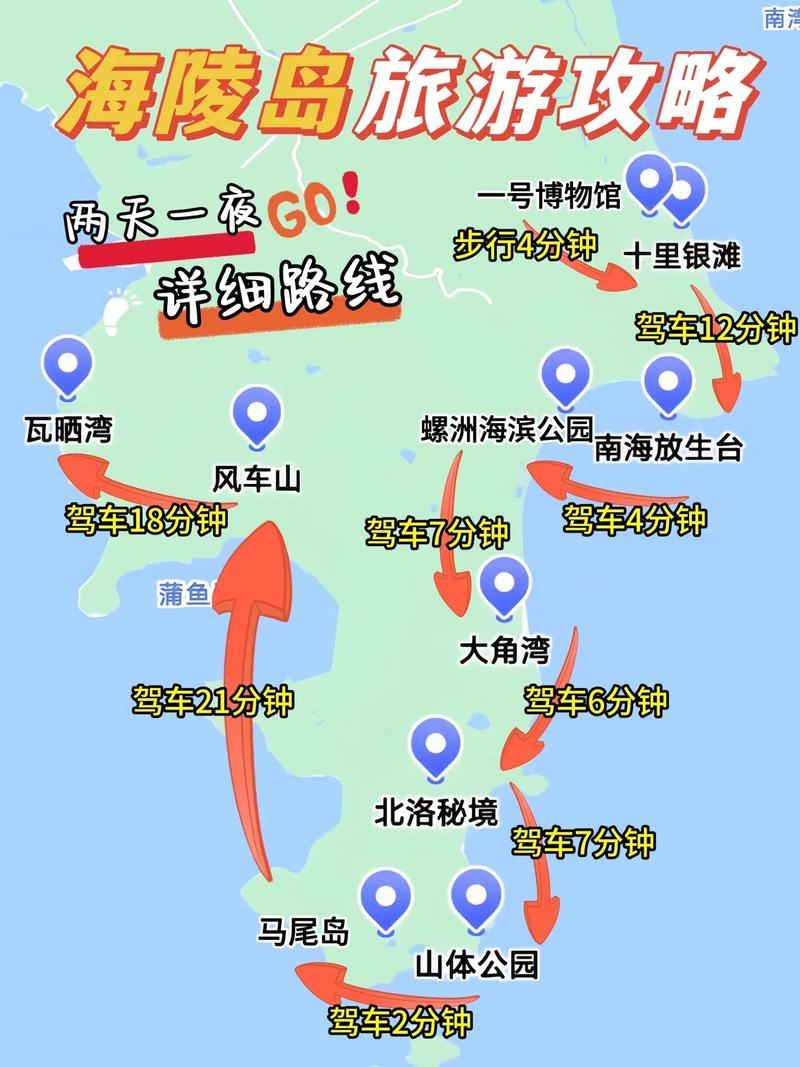 海陵岛旅游攻略两日游，海陵岛2日游