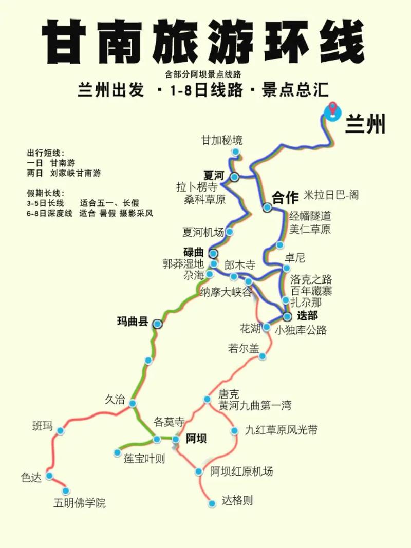 甘南大环线旅游攻略