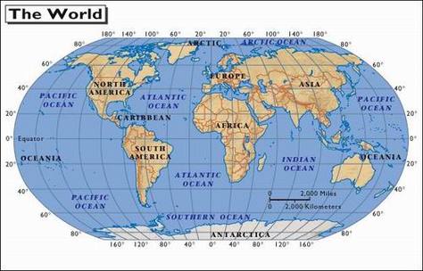 世界地图全图高清版