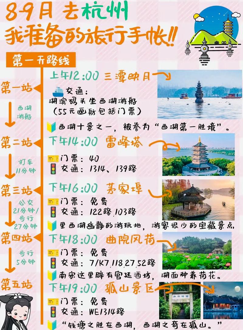 到杭州去三日游大慨要花多少钱呀?